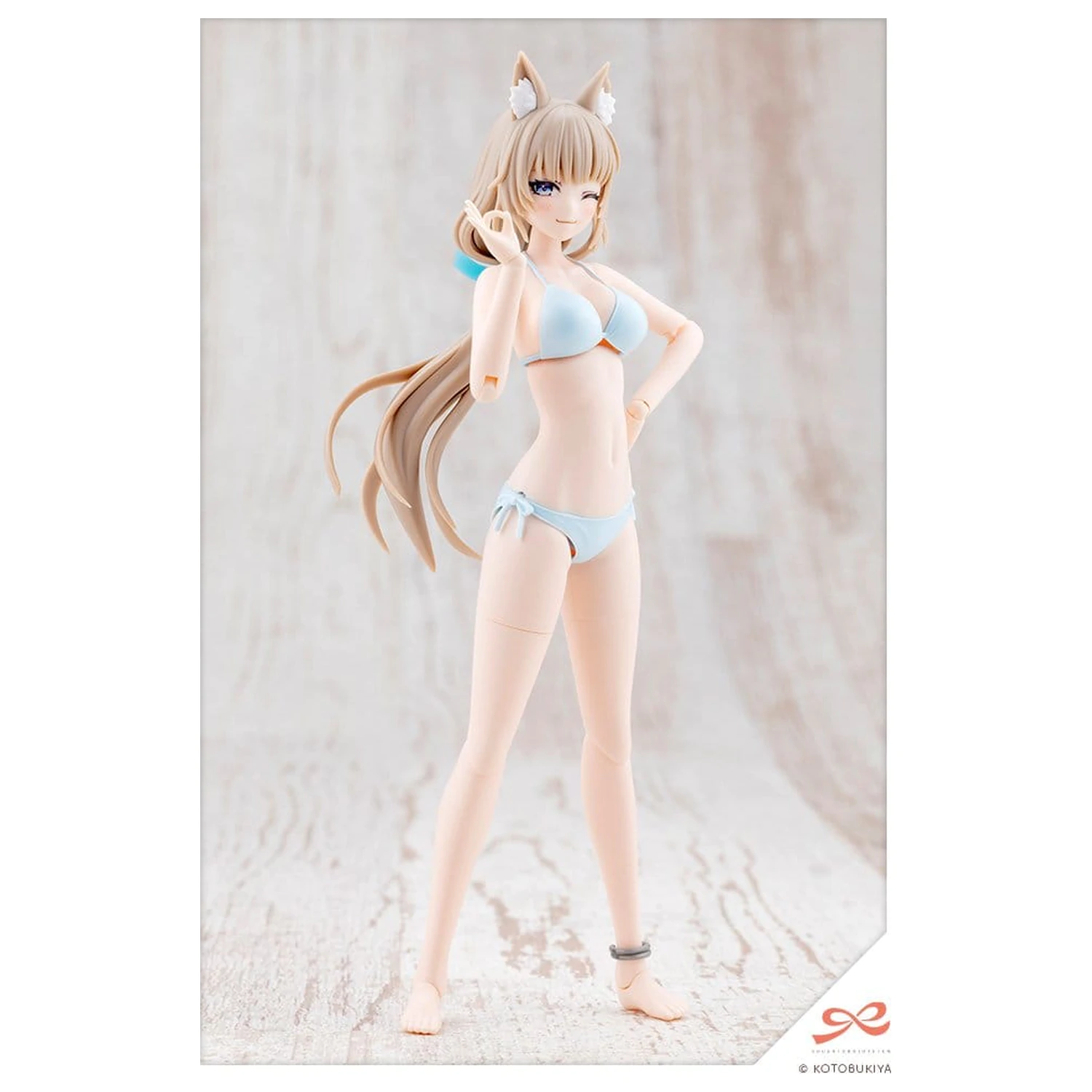Sousaishojoteien Plastični model 1/10 Animal Ears Emulator Swim Style 17 cm fotografija izdelka
