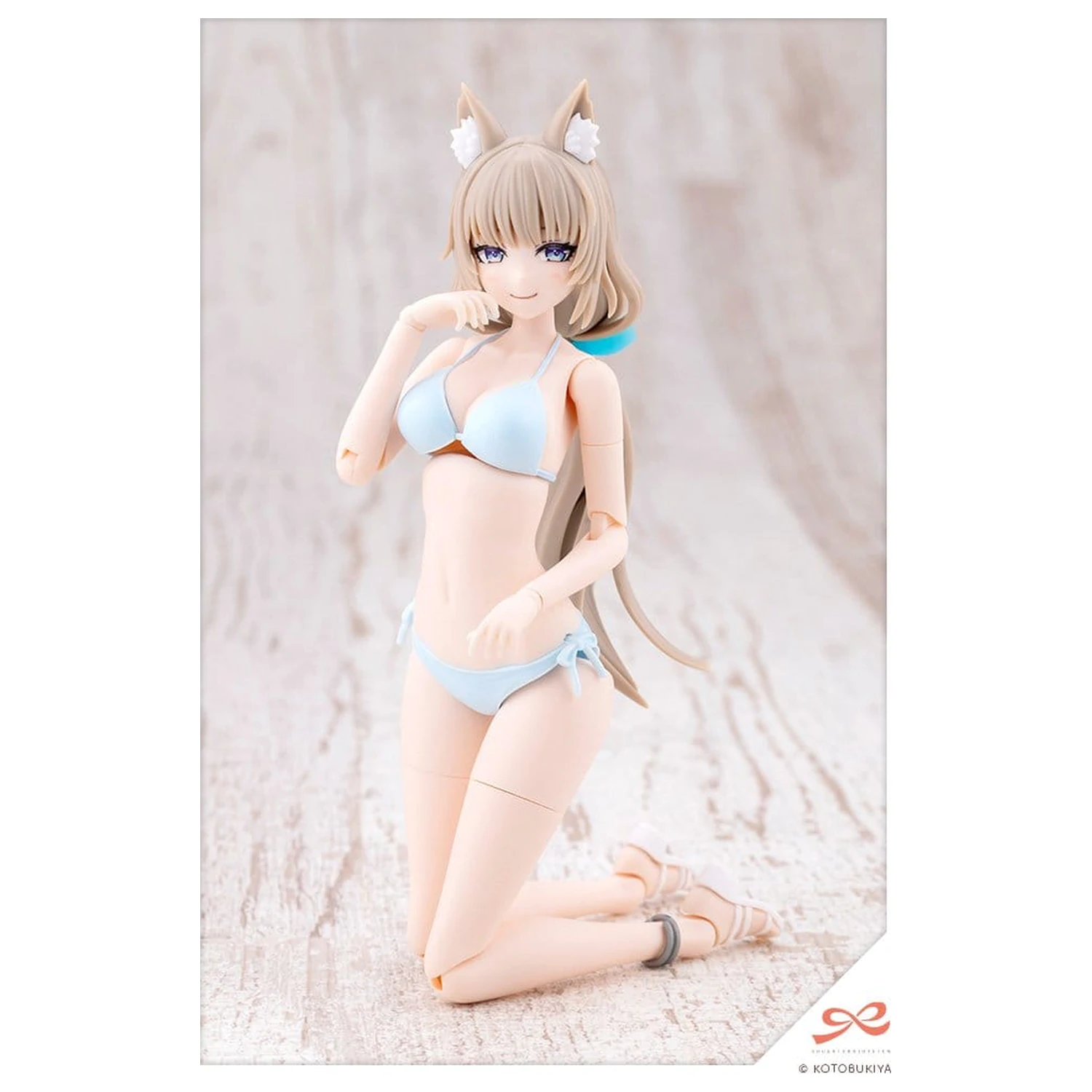 Sousaishojoteien Plastični model 1/10 Animal Ears Emulator Swim Style 17 cm fotografija izdelka