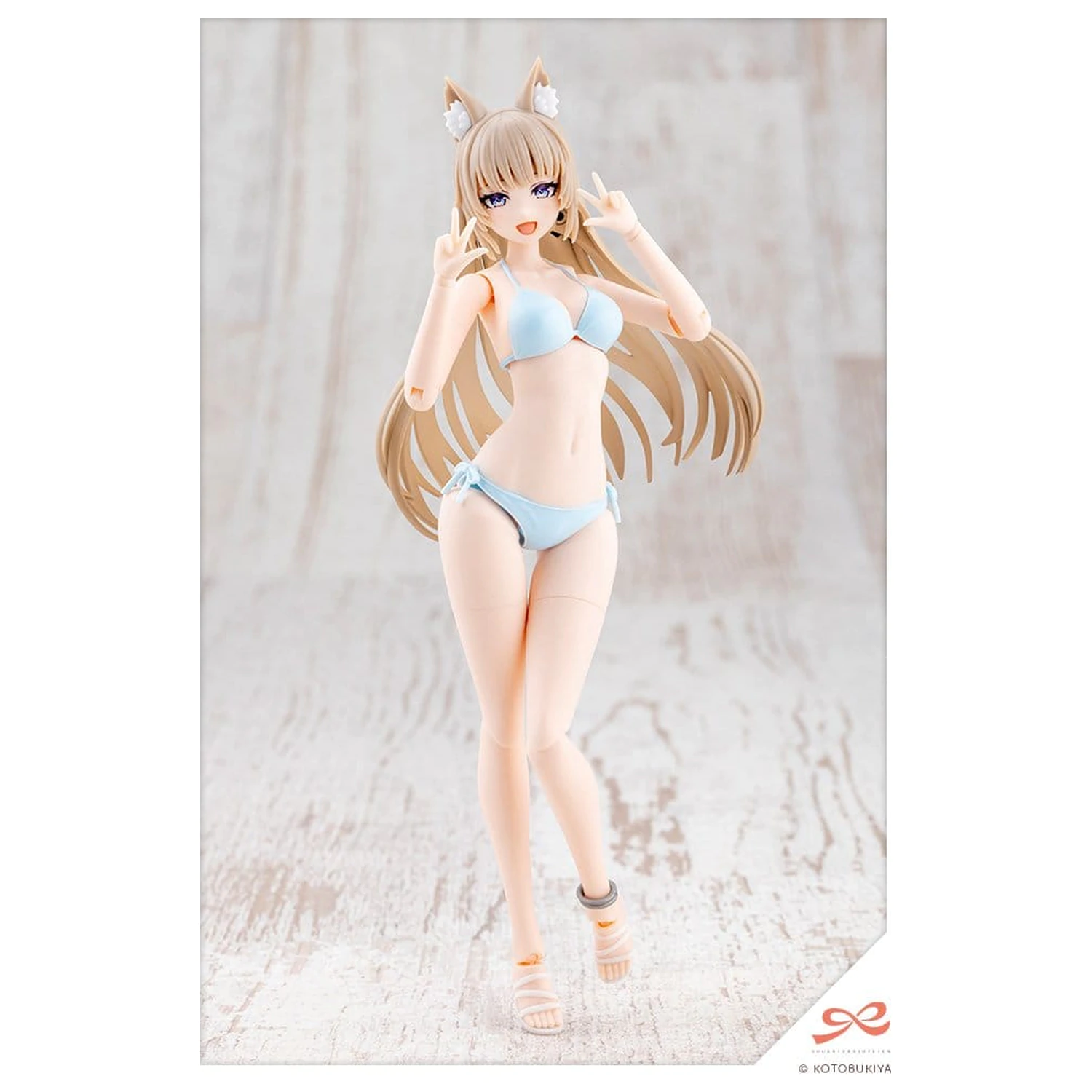 Sousaishojoteien Plastični model 1/10 Animal Ears Emulator Swim Style 17 cm fotografija izdelka