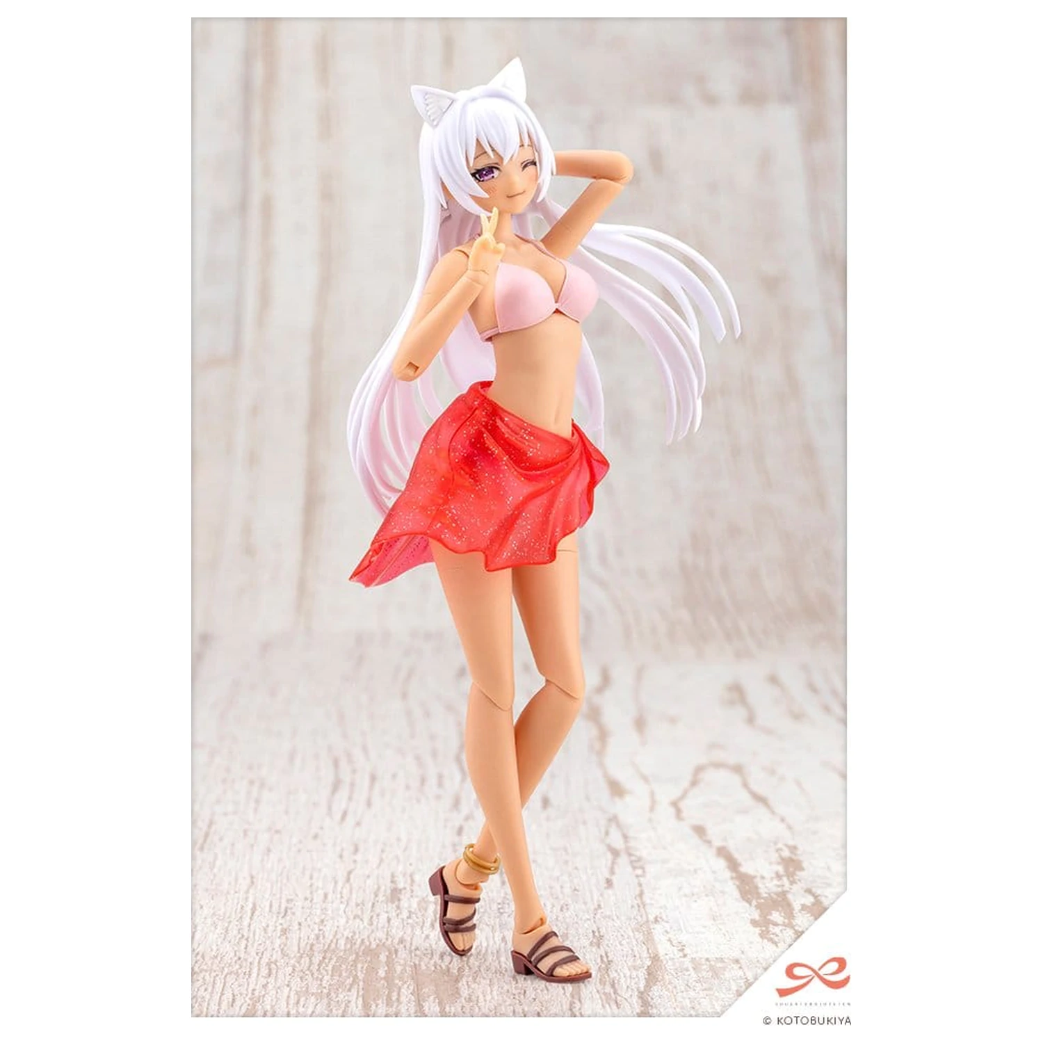 Sousaishojoteien Plastični model 1/10 Animal Ears Emulator Swim Style Dreaming Style Twilight Cat 17 cm fotografija izdelka