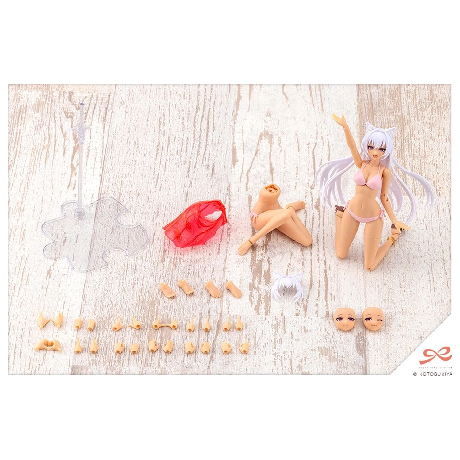 Sousaishojoteien Plastični model 1/10 Animal Ears Emulator Swim Style Dreaming Style Twilight Cat 17 cm fotografija izdelka