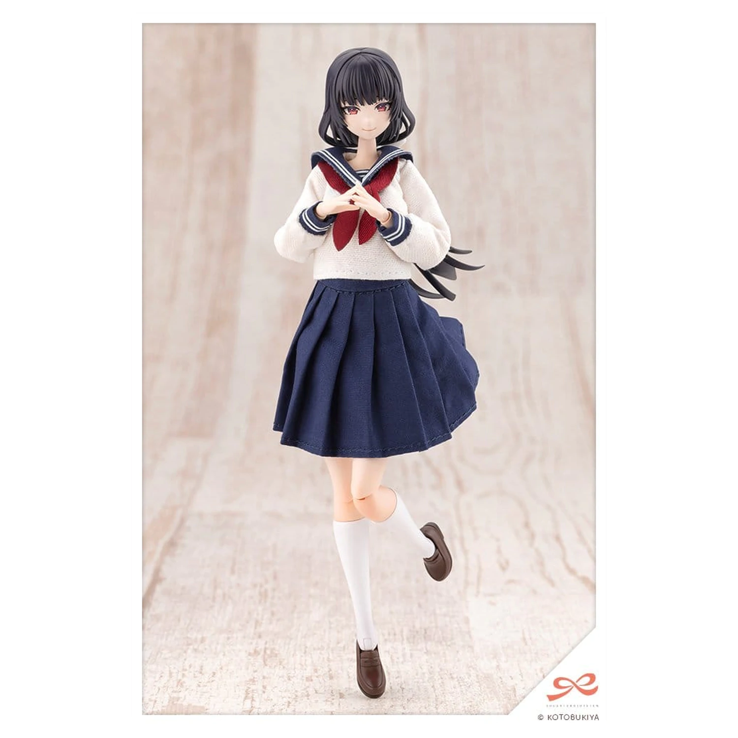 Sousaishojoteien Plastični Model 1/10 Kiru Pla Kuon Yakushiji Touou Srednja Šola Uniforma 16 cm fotografija izdelka