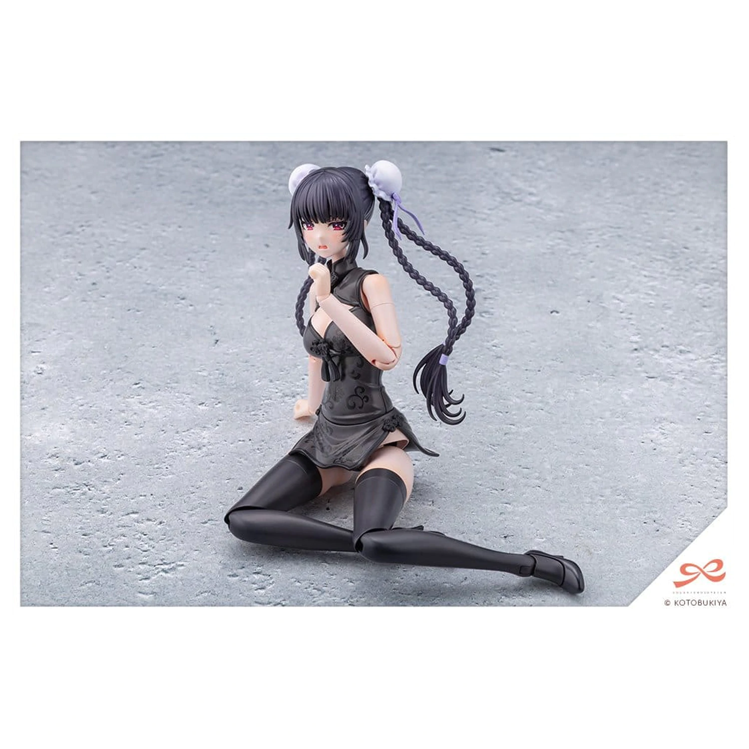 Sousaishojoteien plastični model Kit 1/10 Kuon Yakushiji Qipao Costume 17 cm fotografija izdelka