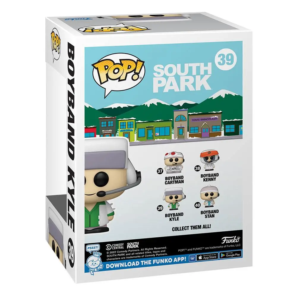 South Park 20th Anniversary POP! TV Vinyl Figura Boyband Kyle 9 cm fotografija izdelka