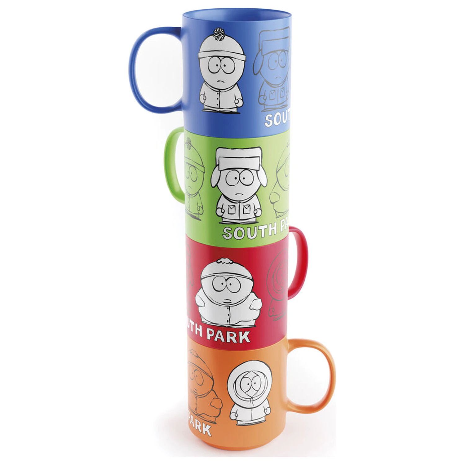 South Park komplet 4 skodelic 300 ml fotografija izdelka