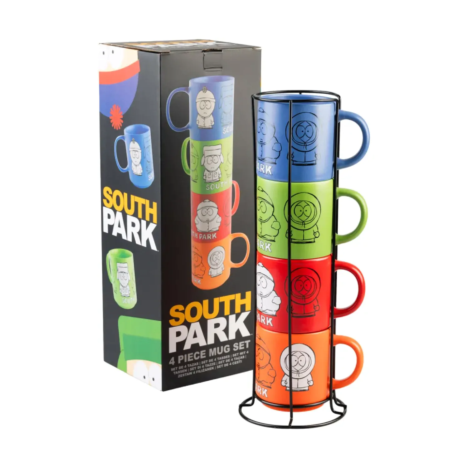 South Park komplet 4 skodelic 300 ml fotografija izdelka