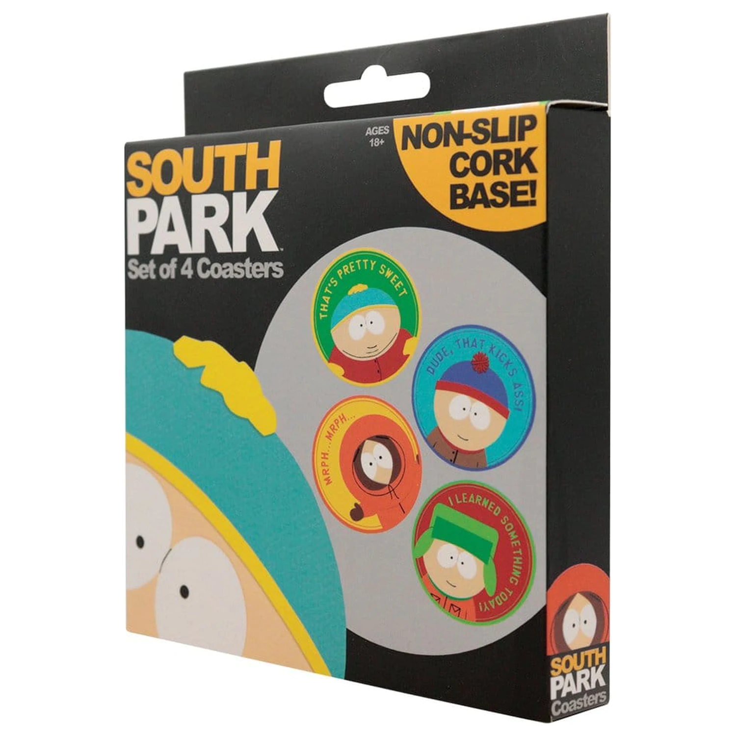 South Park Podstavki za kozarce, 4-paket fotografija izdelka