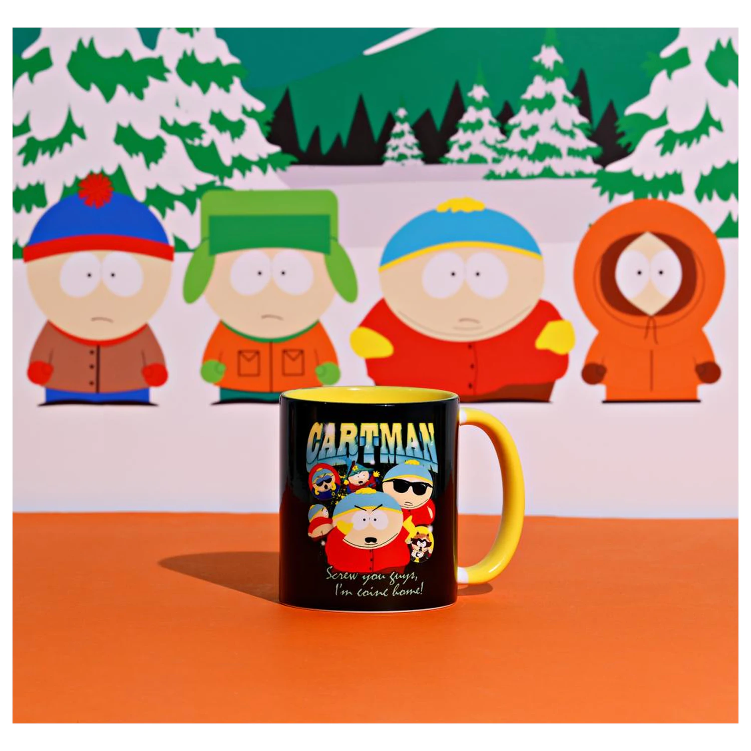 South Park Cartman notranje barvana skodelica 325 ml fotografija izdelka