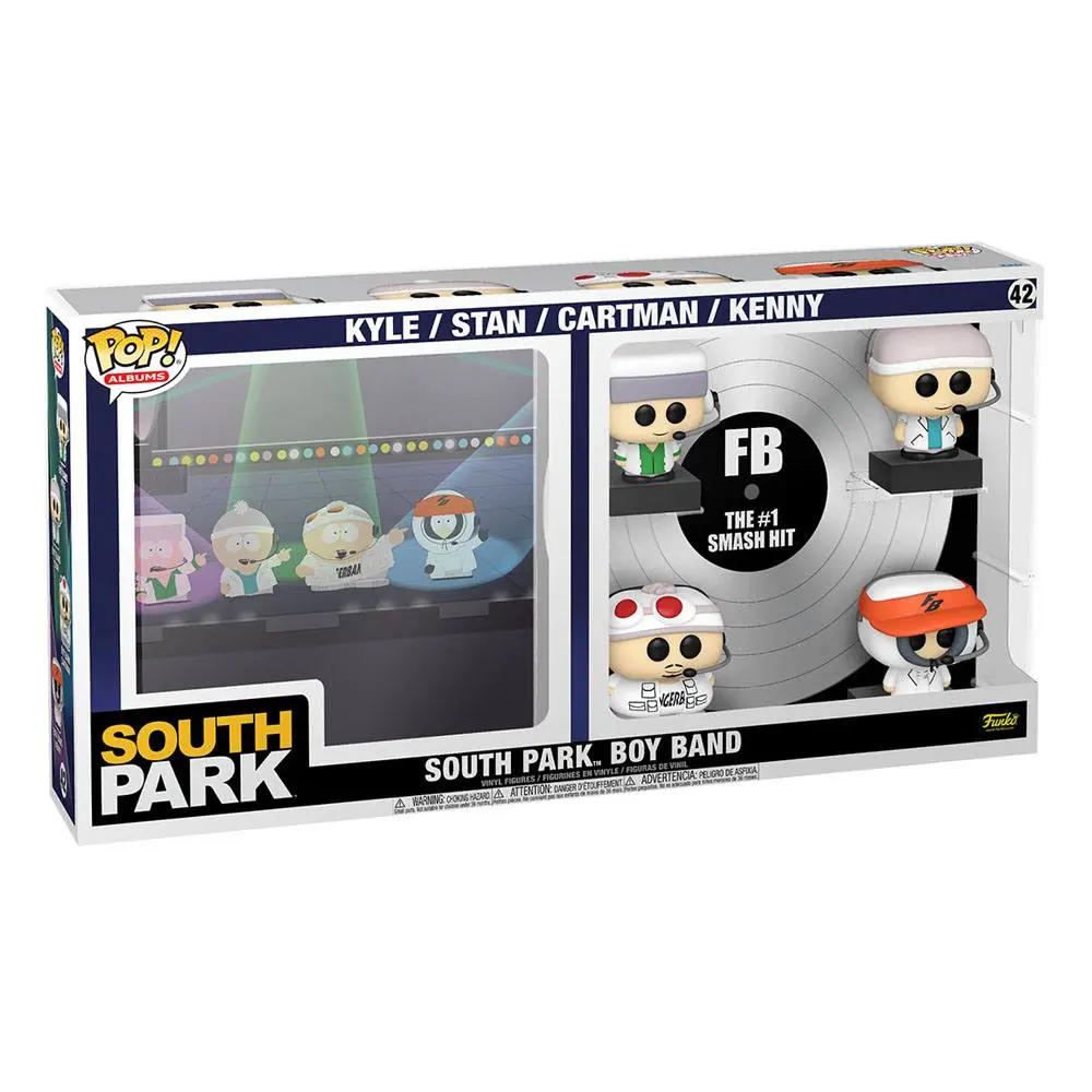 South Park POP! Albums DLX Vinyl Figure 4-Pack Boyband 9 cmSouth Park POP! Albums DLX Vinil Figura Set 4 Boyband 9 cm fotografija izdelka
