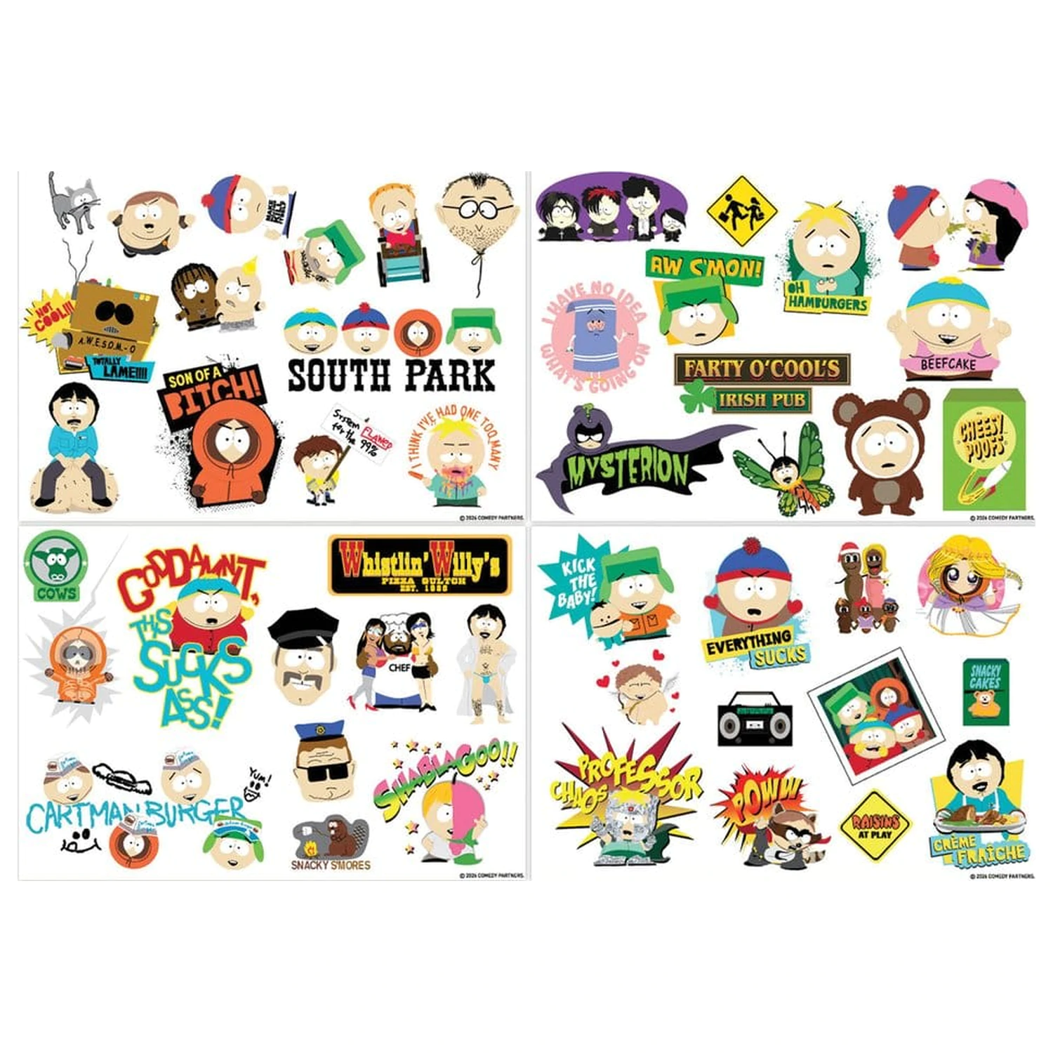 South Park Tech paket nalepk fotografija izdelka