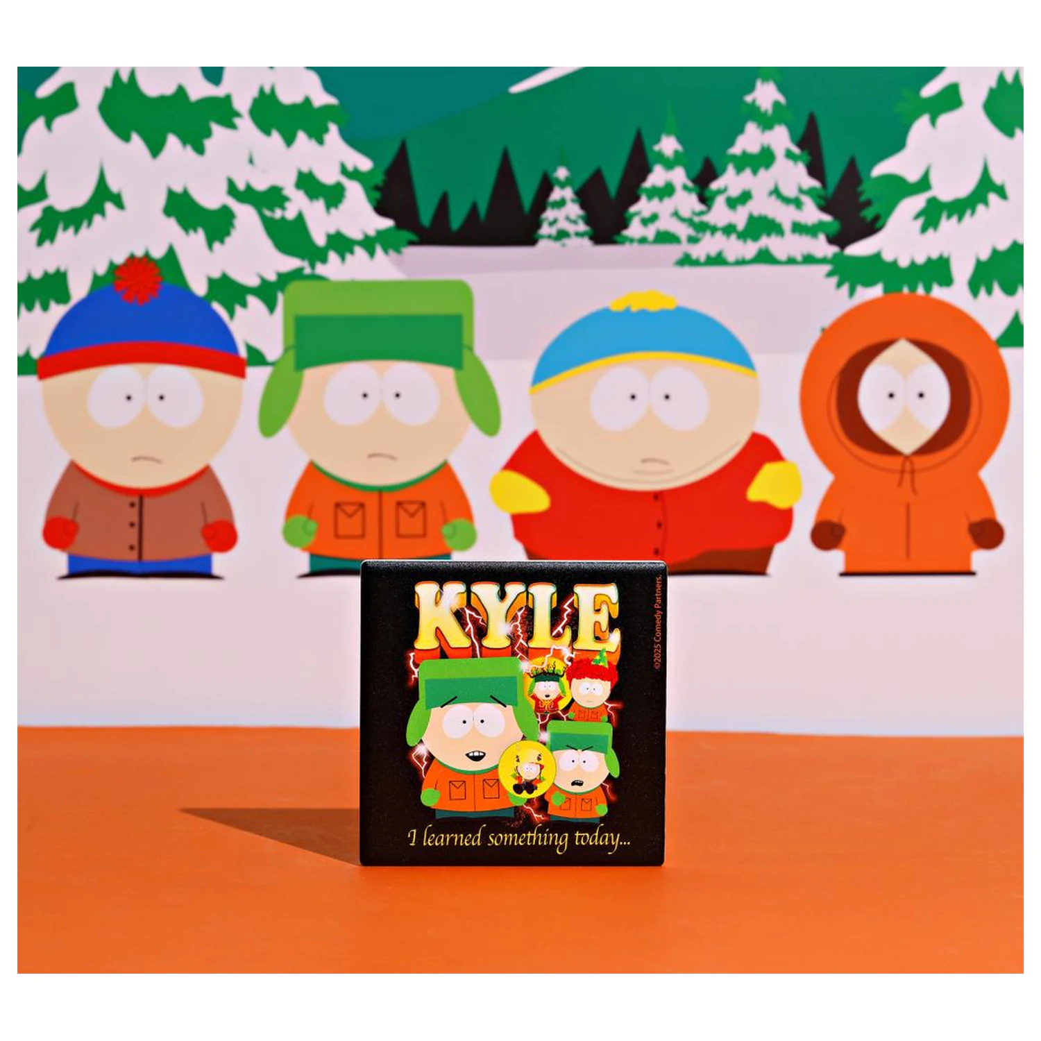 South Park Kyle keramični kvadratni podstavek fotografija izdelka