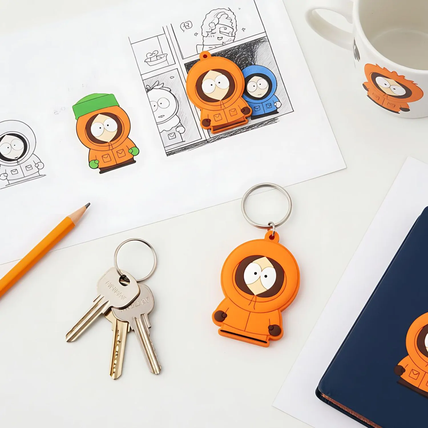 South Park PVC obesek za ključe Kenny fotografija izdelka
