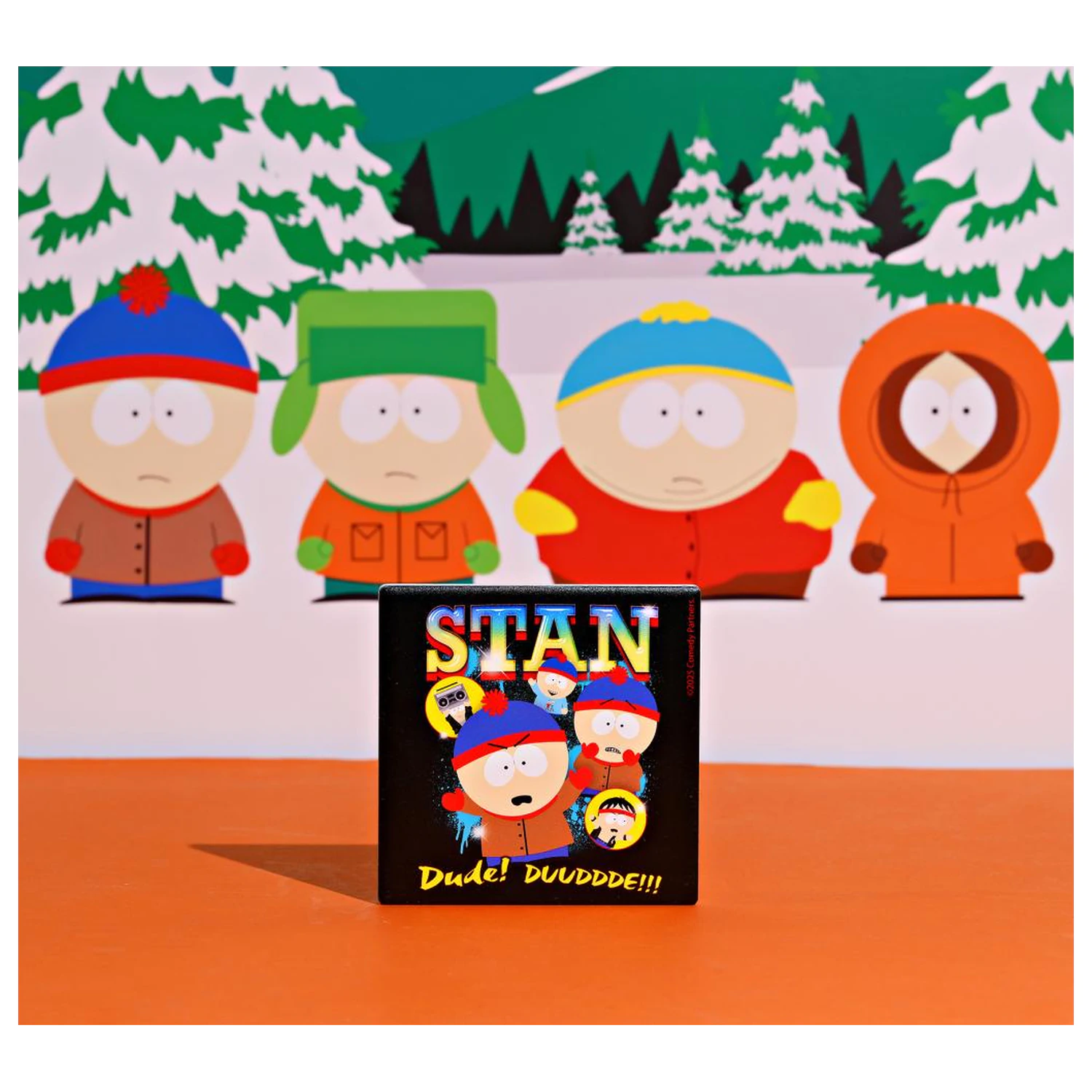 South Park Stan keramični kvadratni podstavek fotografija izdelka