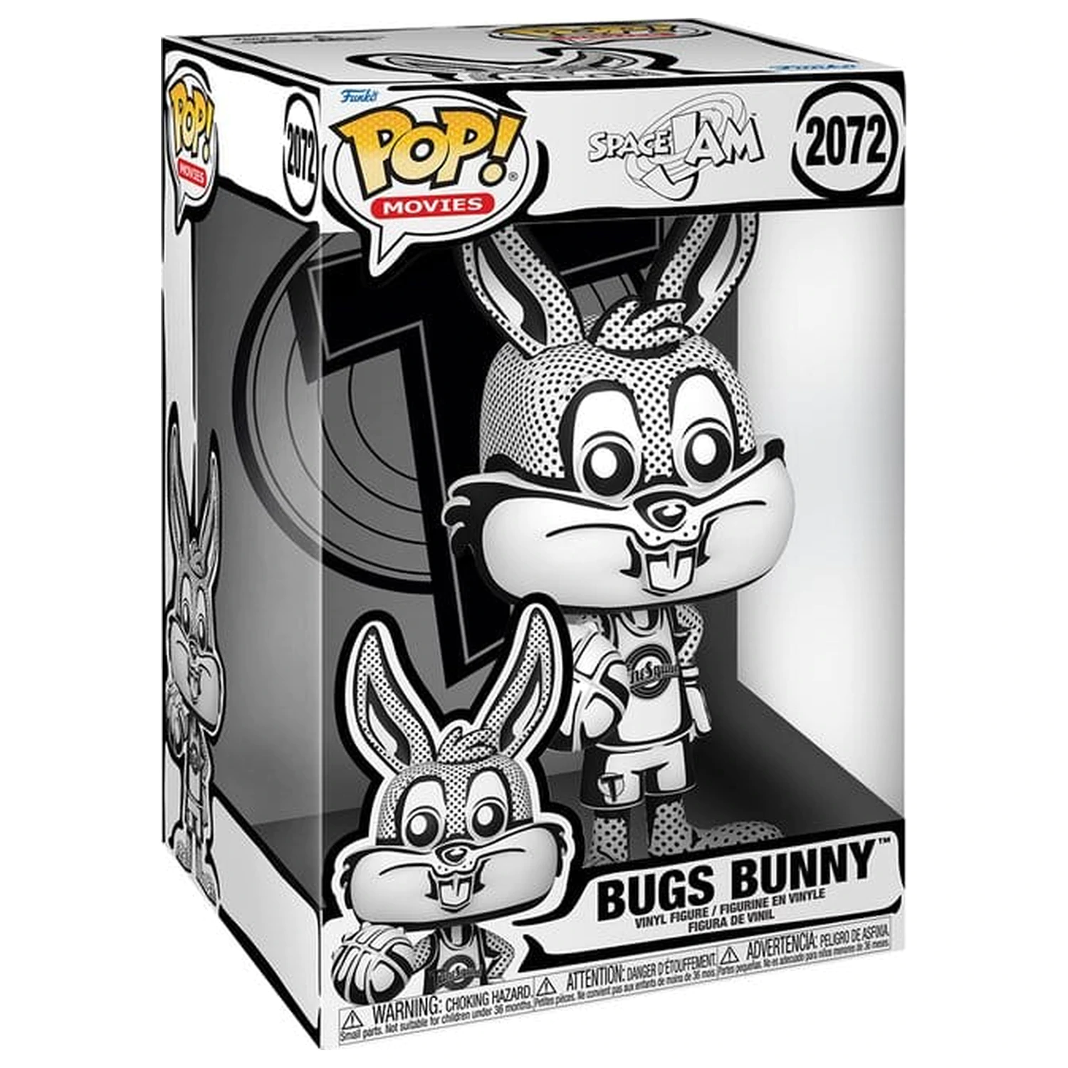 Space Jam Super Sized Jumbo Funko POP! vinilna figura Bugs Bunny (JV) 10 palcev 25 cm fotografija izdelka