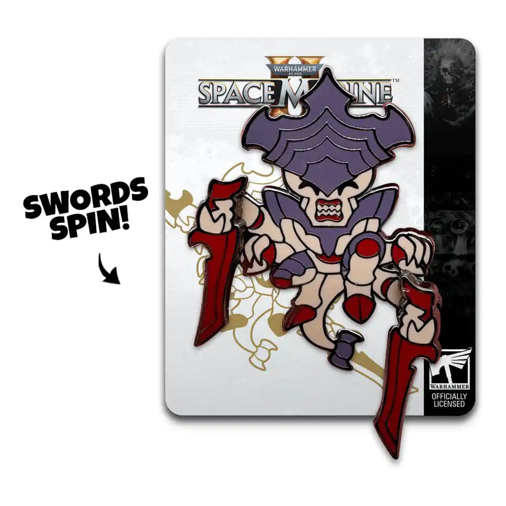 Space Marine 2 Broška Tyranid Warrior 5 cm fotografija izdelka