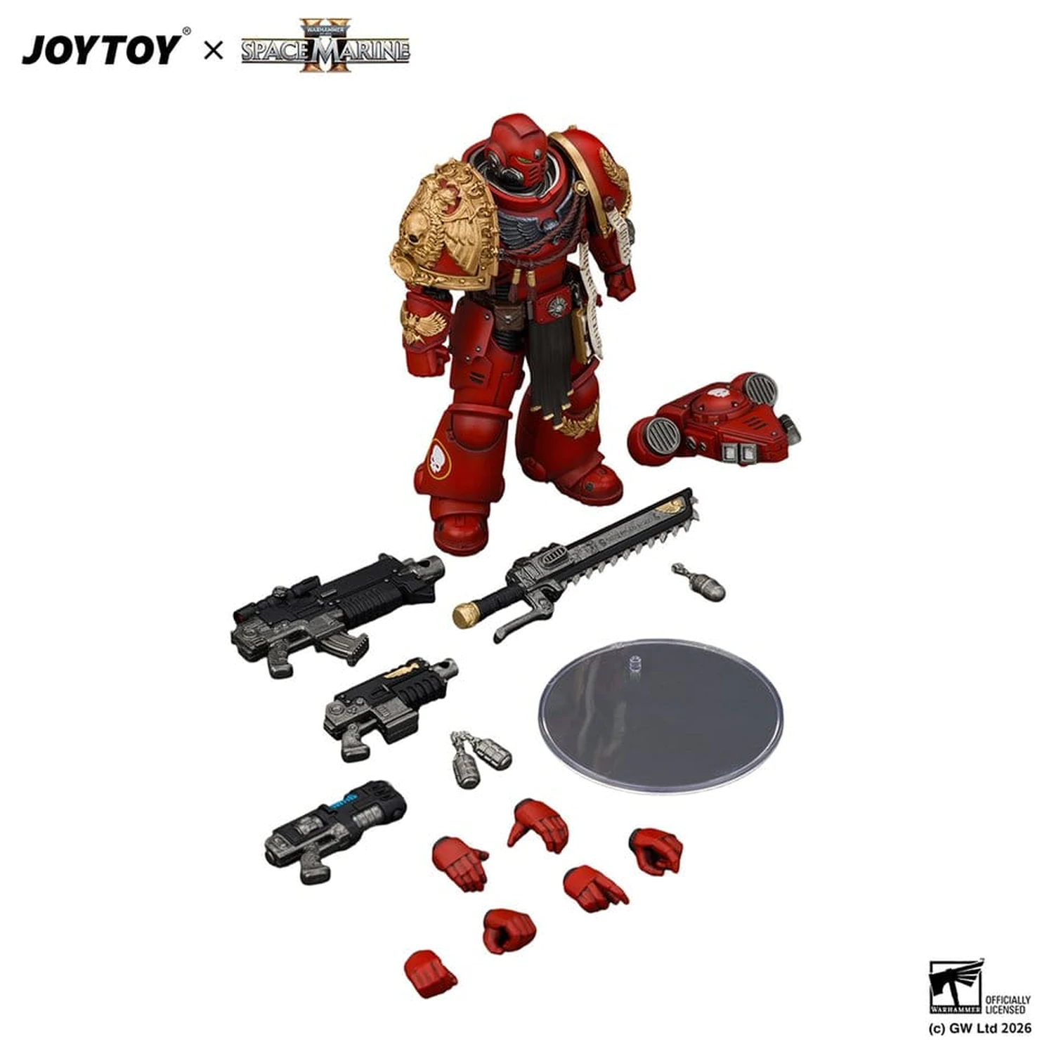Space Marine Game Edition akcijska figura Blood Angels Veteran 12 cm fotografija izdelka