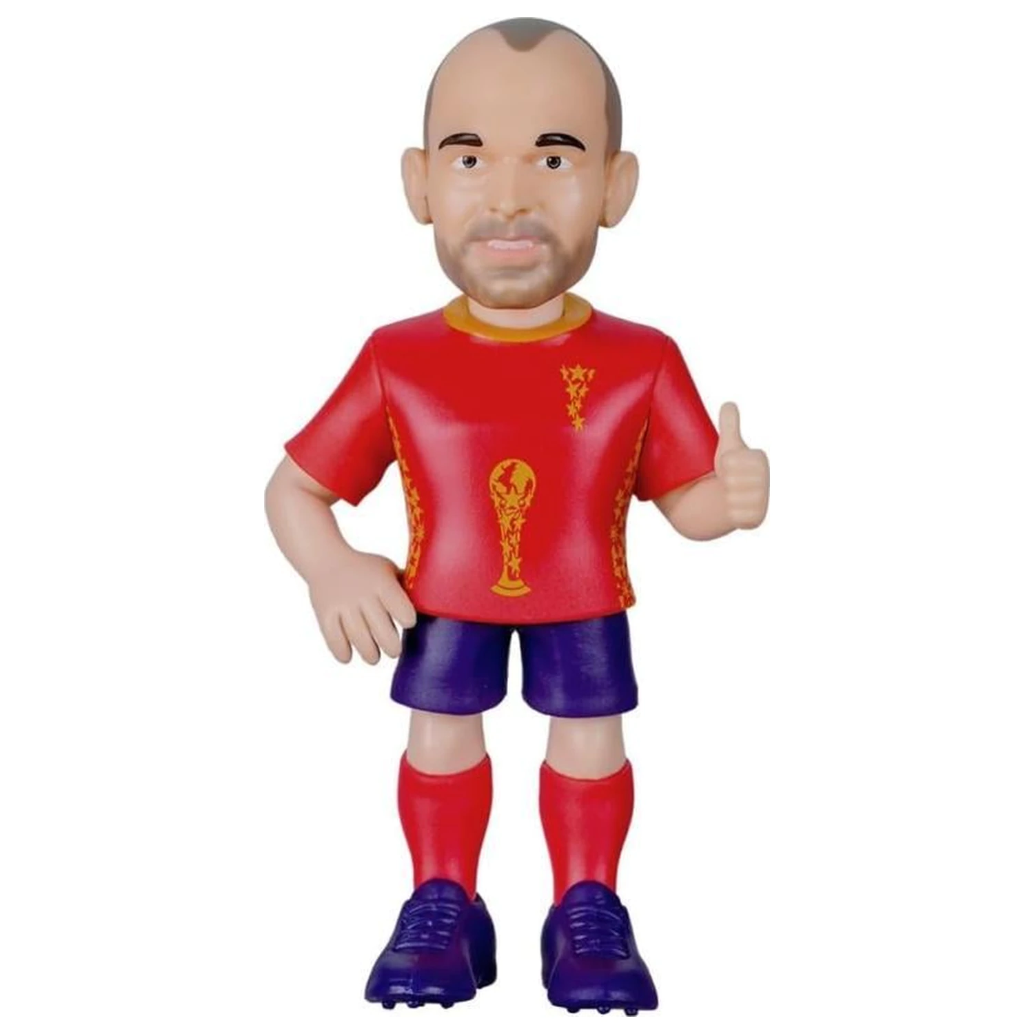 SPAIN Iniesta Figura Minix World Legends Pokal 12cm fotografija izdelka