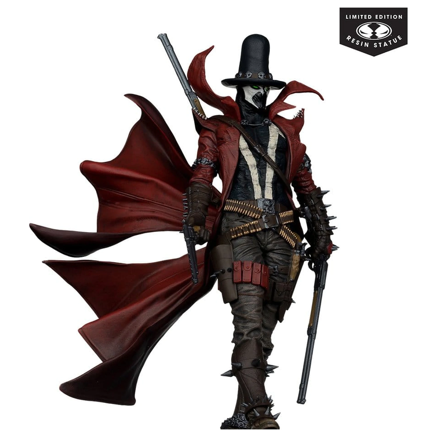 Spawn črno-bela in rdeča po vseh površinah 1/10 statua Gunslinger Spawn by Todd McFarlane 23 cm fotografija izdelka