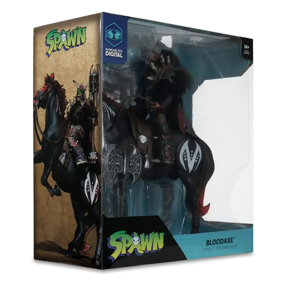 Spawn akcijska figura, set 2 figur Bloodaxe s konjem (Spawn: The Dark Ages) 18 cm fotografija izdelka