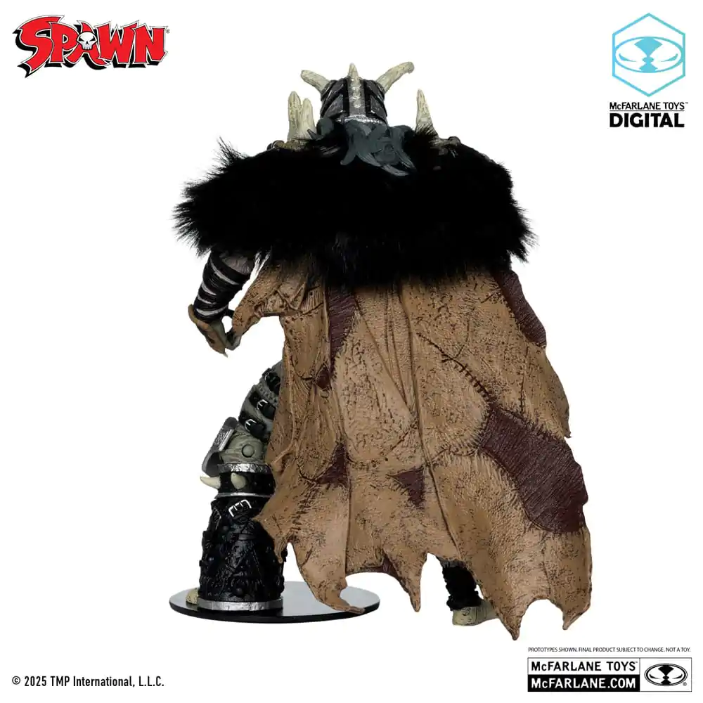 Spawn Akcijska figura Bloodaxe with Horse (Spawn: The Dark Ages) (McFarlane Toys 30th Anniversary) (Gold Label) 18 cm fotografija izdelka