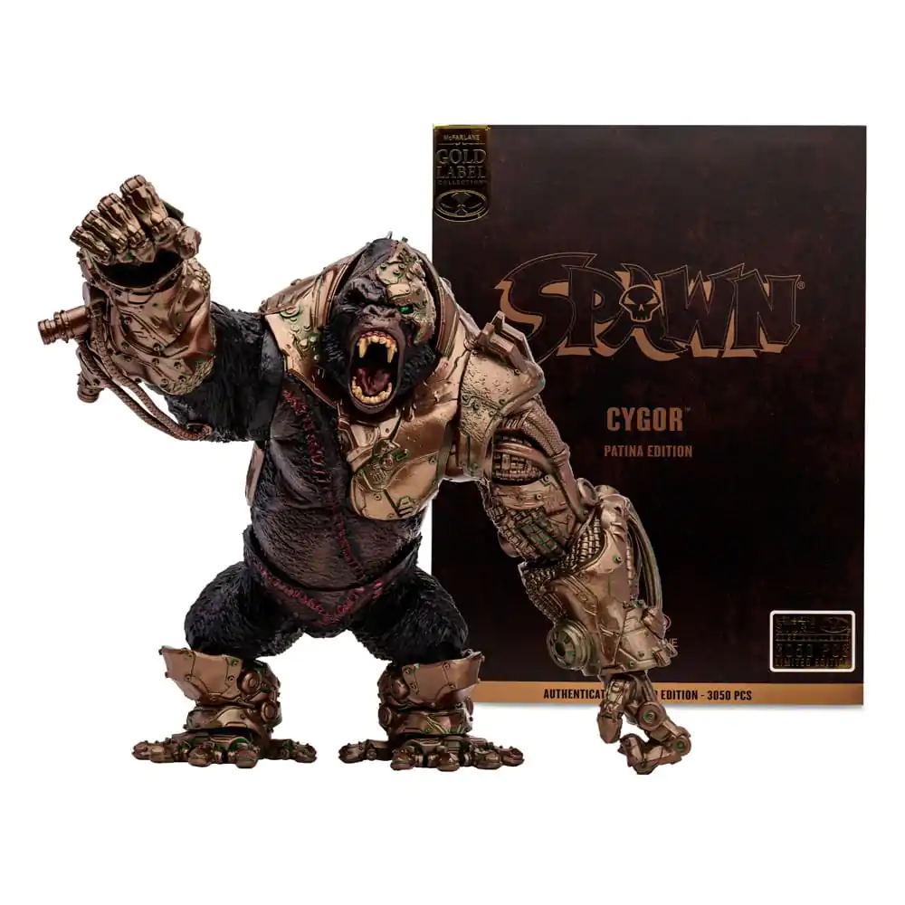 Spawn Megafig Akcijska Figura Cygor Patina Edition (Gold Label) 30 cm fotografija izdelka