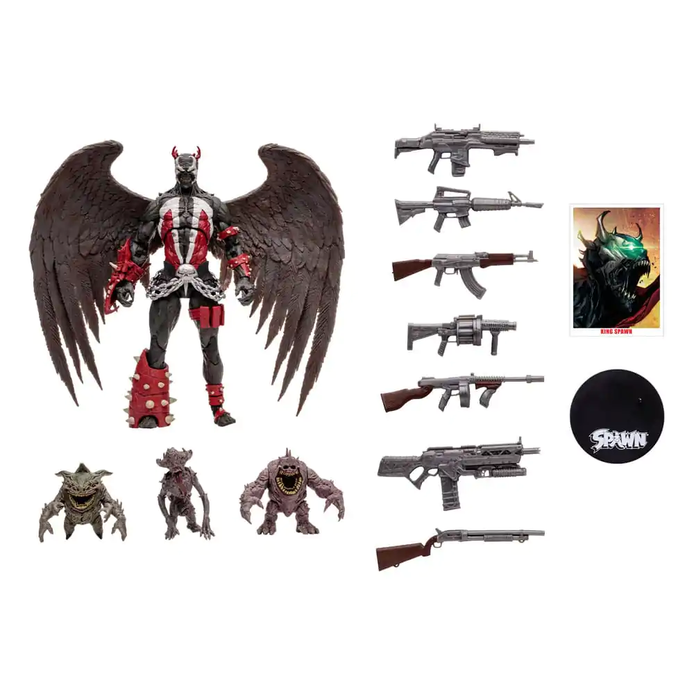 Spawn Megafig figurica King Spawn z krili in minioni 30 cm fotografija izdelka