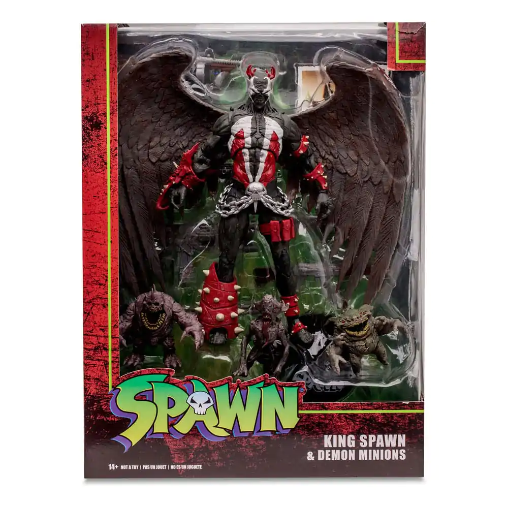Spawn Megafig figurica King Spawn z krili in minioni 30 cm fotografija izdelka