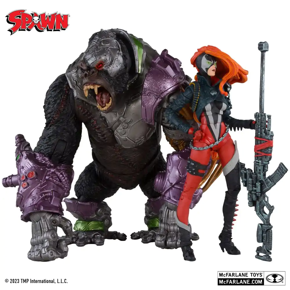 Spawn akcijske figure paket 2 She Spawn & Cygor (Gold Label) 18 cm fotografija izdelka