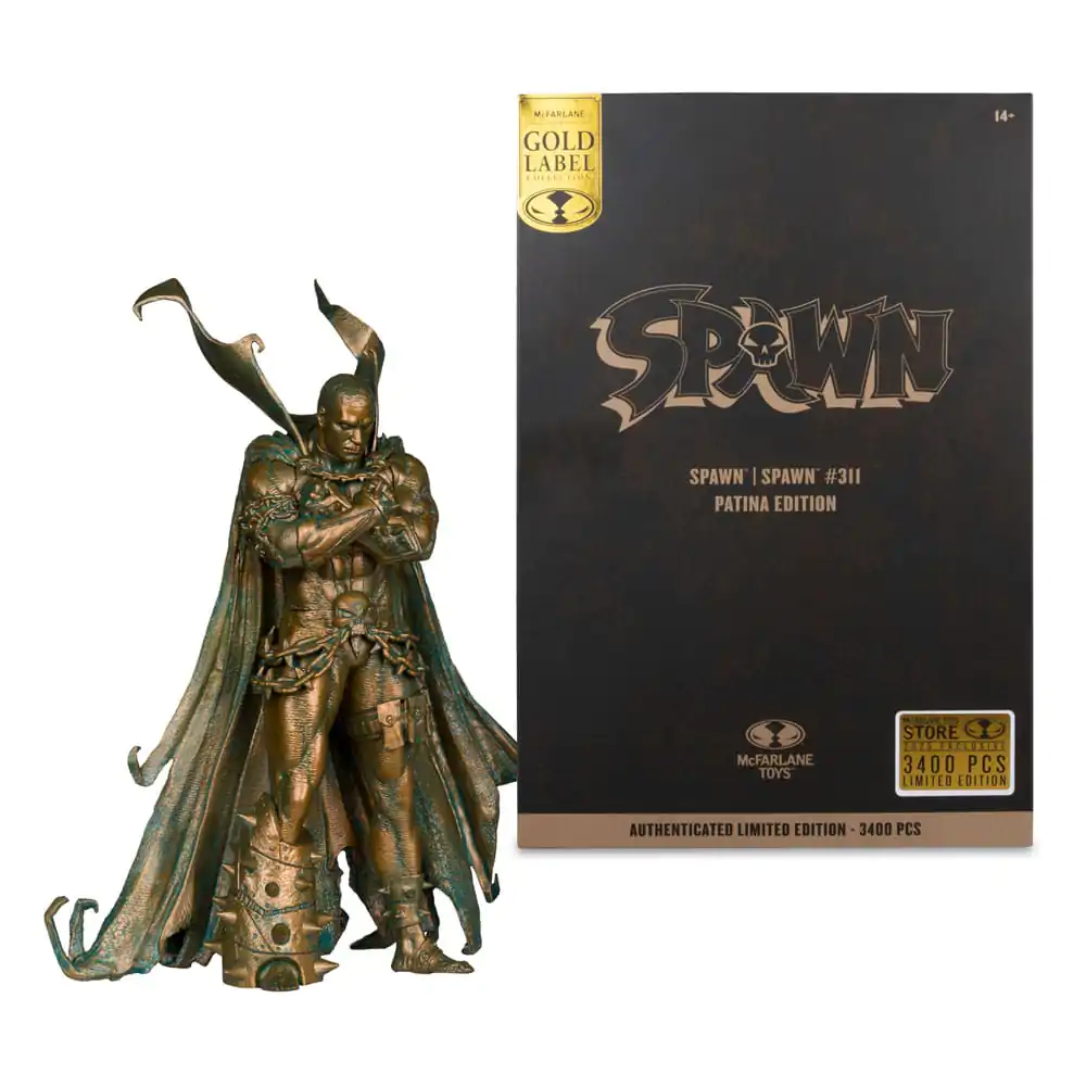 Akcijska figura Spawn #311 (Patina Edition) (Gold Label) 19 cm fotografija izdelka