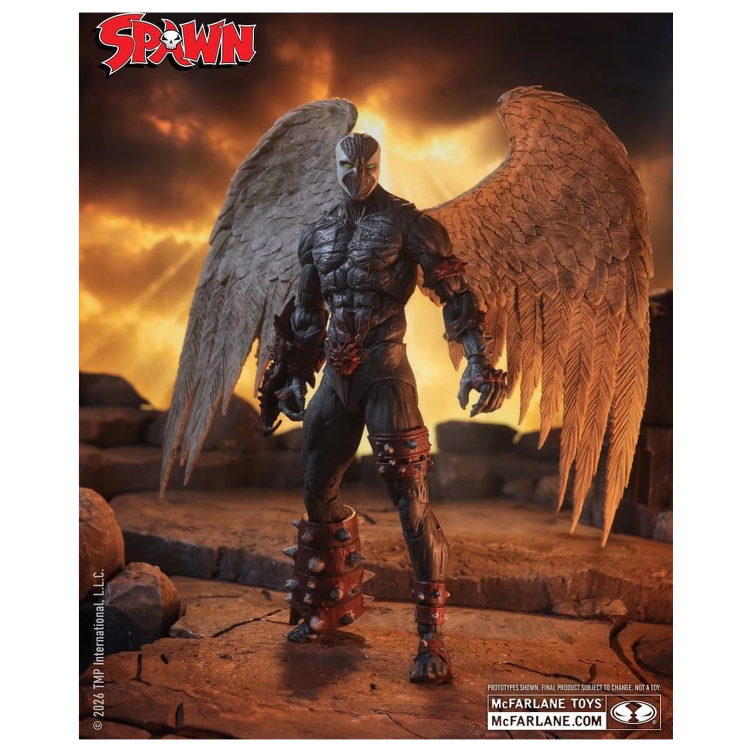 Spawn Toy Akcijska figura Wings of Redemption Spawn 23 cm fotografija izdelka