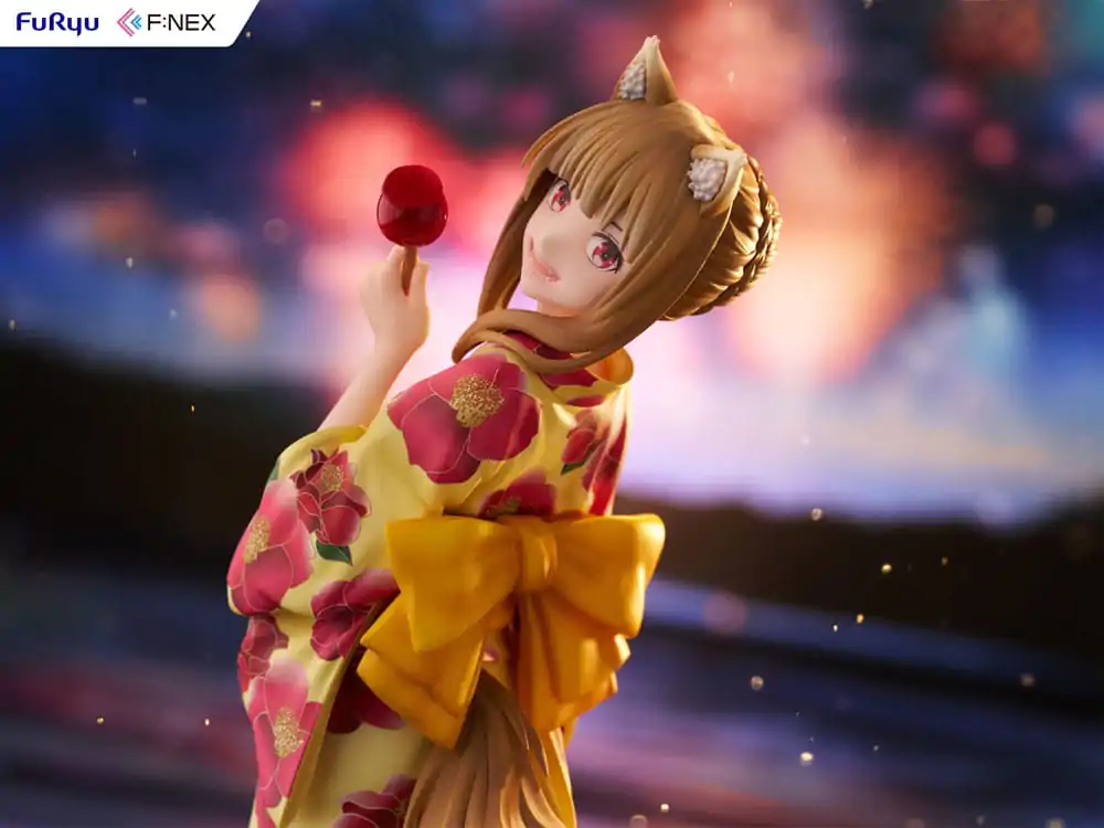 Spice and Wolf PVC kip 1/7 Holo Yukata Ver. 23 cm fotografija izdelka