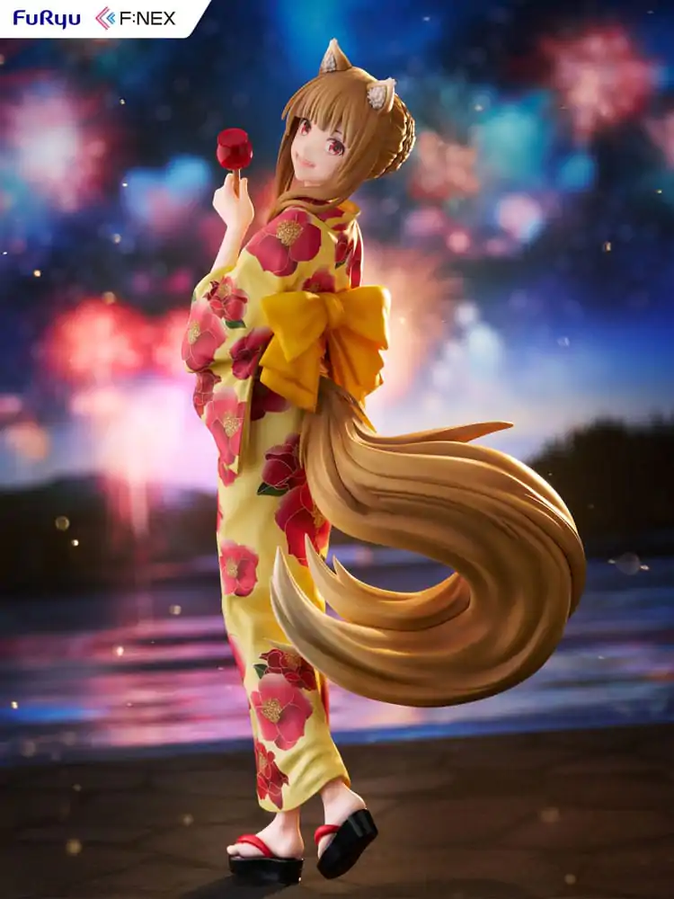 Spice and Wolf PVC kip 1/7 Holo Yukata Ver. 23 cm fotografija izdelka