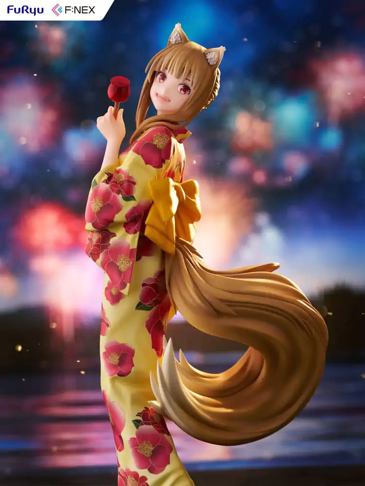 Spice and Wolf PVC kip 1/7 Holo Yukata Ver. 23 cm fotografija izdelka