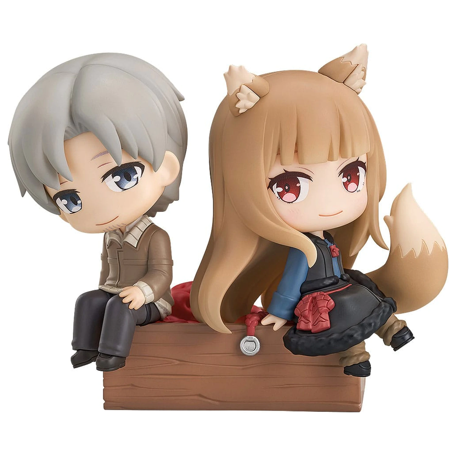 Spice and Wolf: Merchant Meets the Wise Wolf Mini Memory Mini figura Lawrence & Holo 8 cm fotografija izdelka