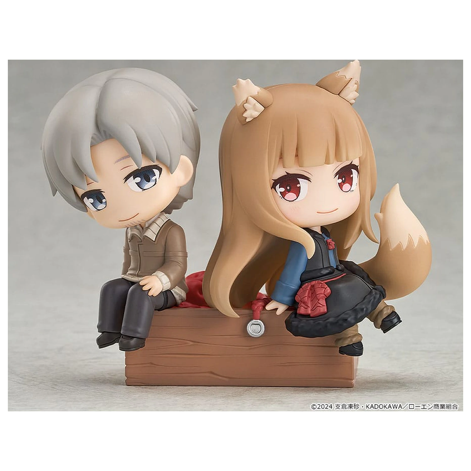 Spice and Wolf: Merchant Meets the Wise Wolf Mini Memory Mini figura Lawrence & Holo 8 cm fotografija izdelka