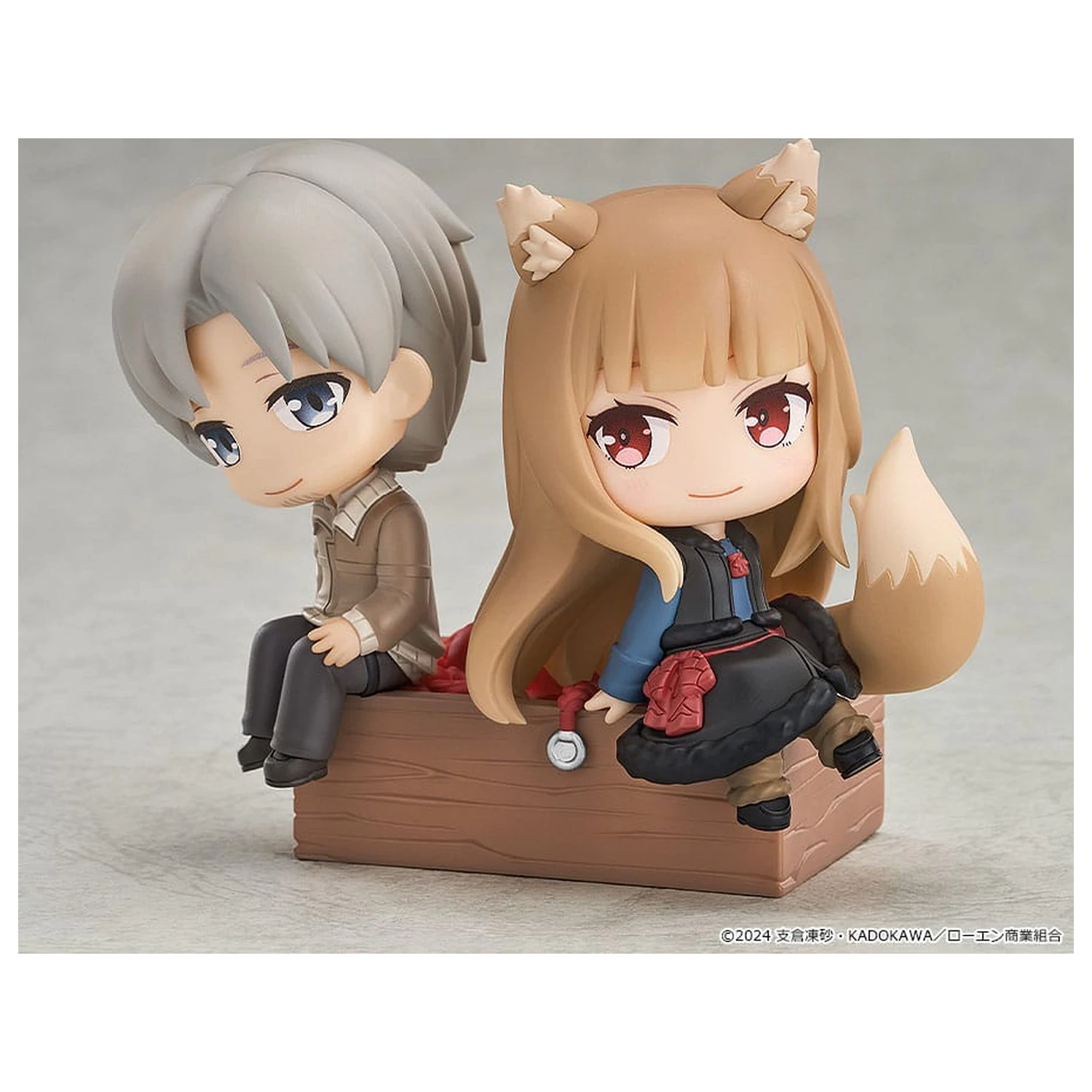 Spice and Wolf: Merchant Meets the Wise Wolf Mini Memory Mini figura Lawrence & Holo 8 cm fotografija izdelka