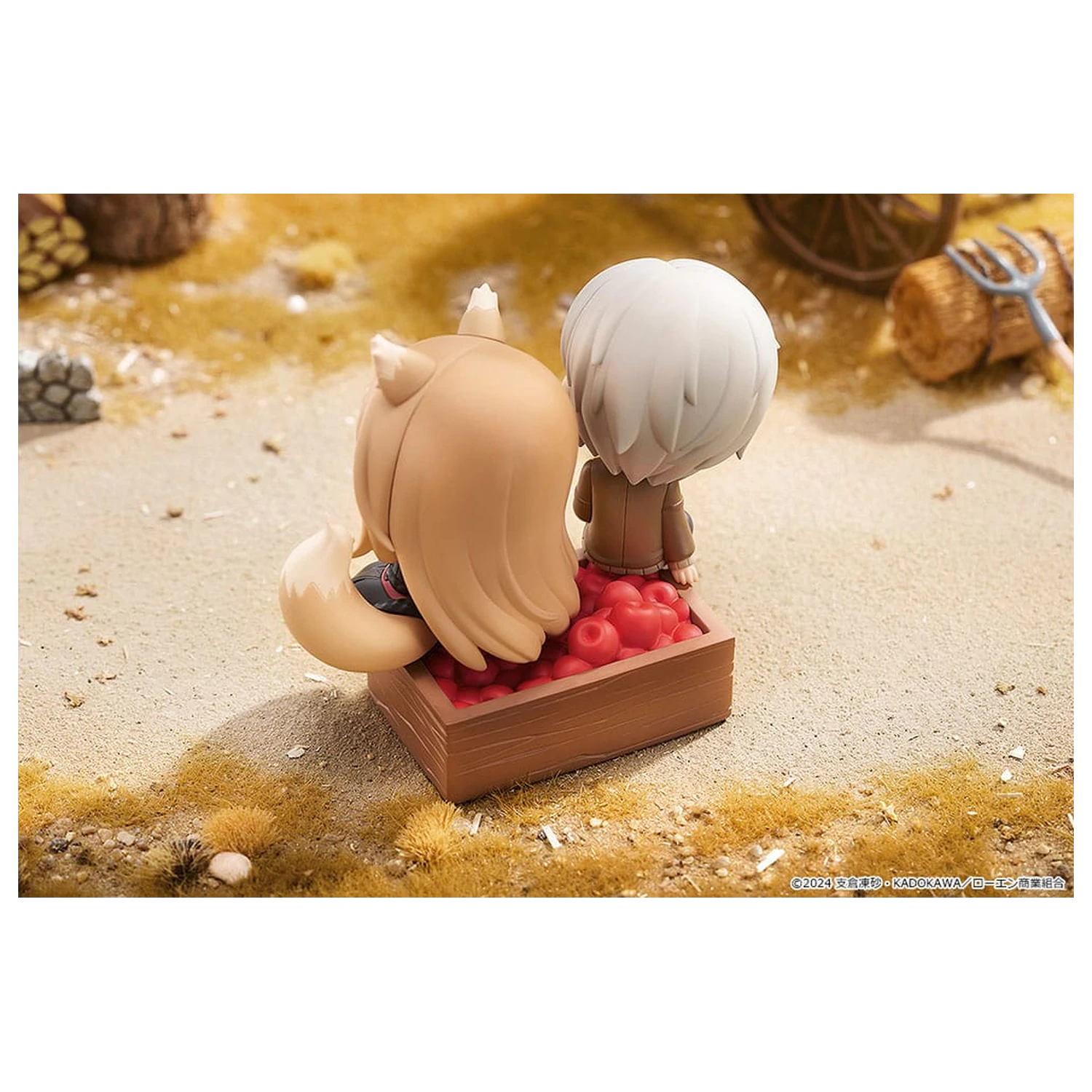 Spice and Wolf: Merchant Meets the Wise Wolf Mini Memory Mini figura Lawrence & Holo 8 cm fotografija izdelka