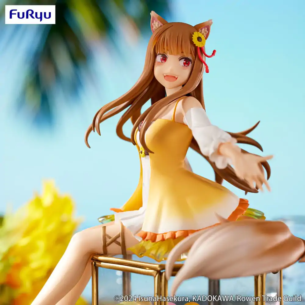 Spice and Wolf PVC Kip za zaustavitev testenin Holo Sunflower Dress Ver. 17 cm fotografija izdelka