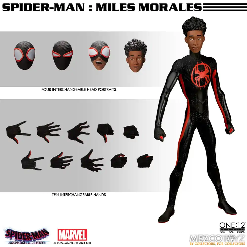 Akcijska figura Spider-Man 1/12 Miles Morales 17 cm fotografija izdelka