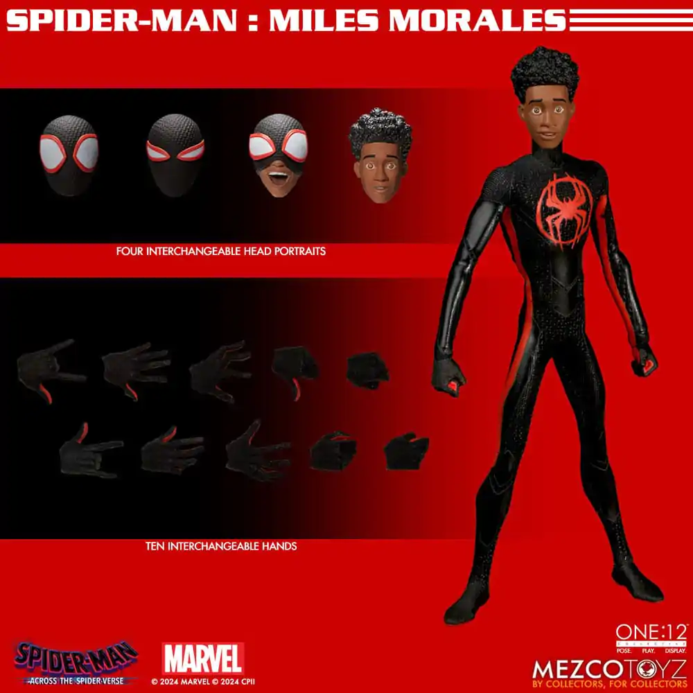 Akcijska figura Spider-Man 1/12 Miles Morales 17 cm fotografija izdelka