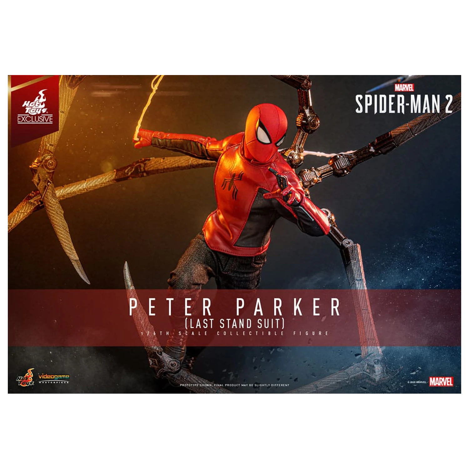 Spider-Man 2 akcijska figura 1/6 Peter Parker (Last Stand Suit) Hot Toys Exclusive 30 cm fotografija izdelka