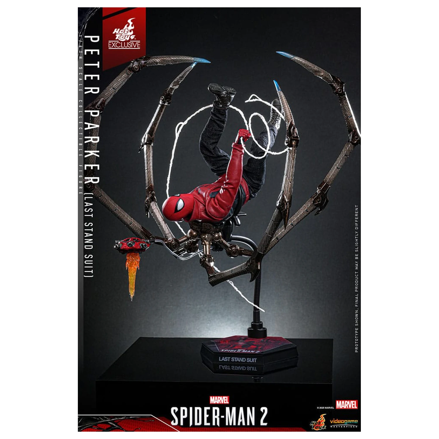 Spider-Man 2 akcijska figura 1/6 Peter Parker (Last Stand Suit) Hot Toys Exclusive 30 cm fotografija izdelka