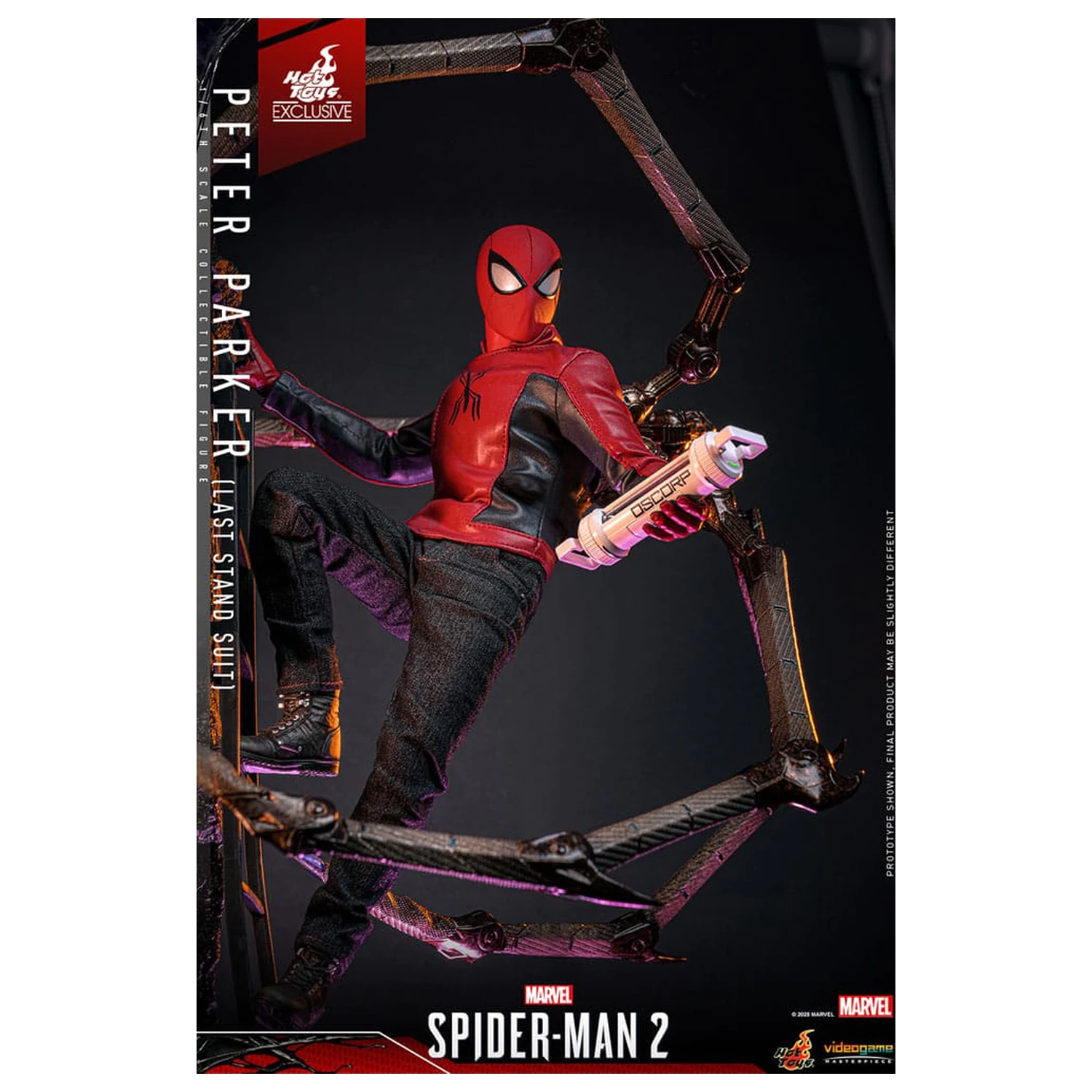 Spider-Man 2 akcijska figura 1/6 Peter Parker (Last Stand Suit) Hot Toys Exclusive 30 cm fotografija izdelka