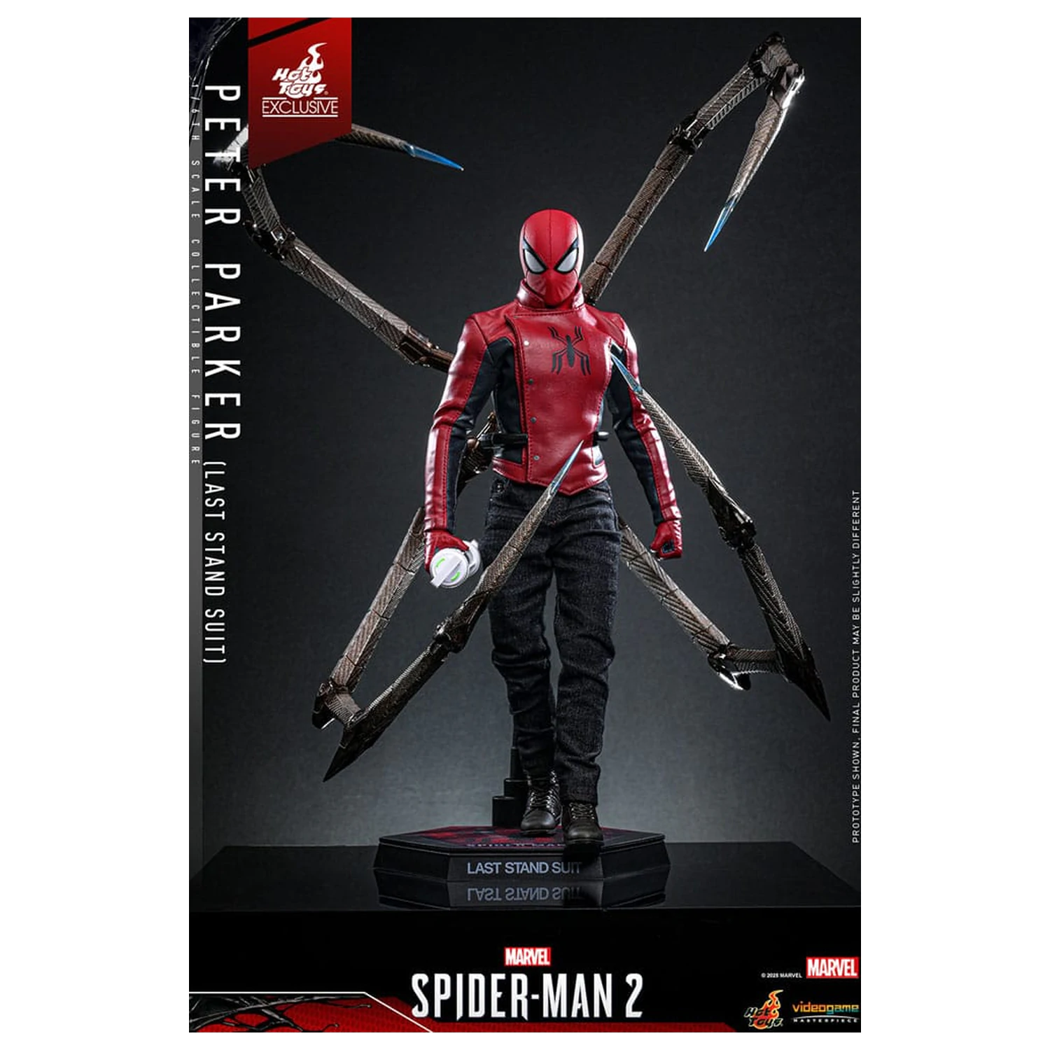 Spider-Man 2 akcijska figura 1/6 Peter Parker (Last Stand Suit) Hot Toys Exclusive 30 cm fotografija izdelka