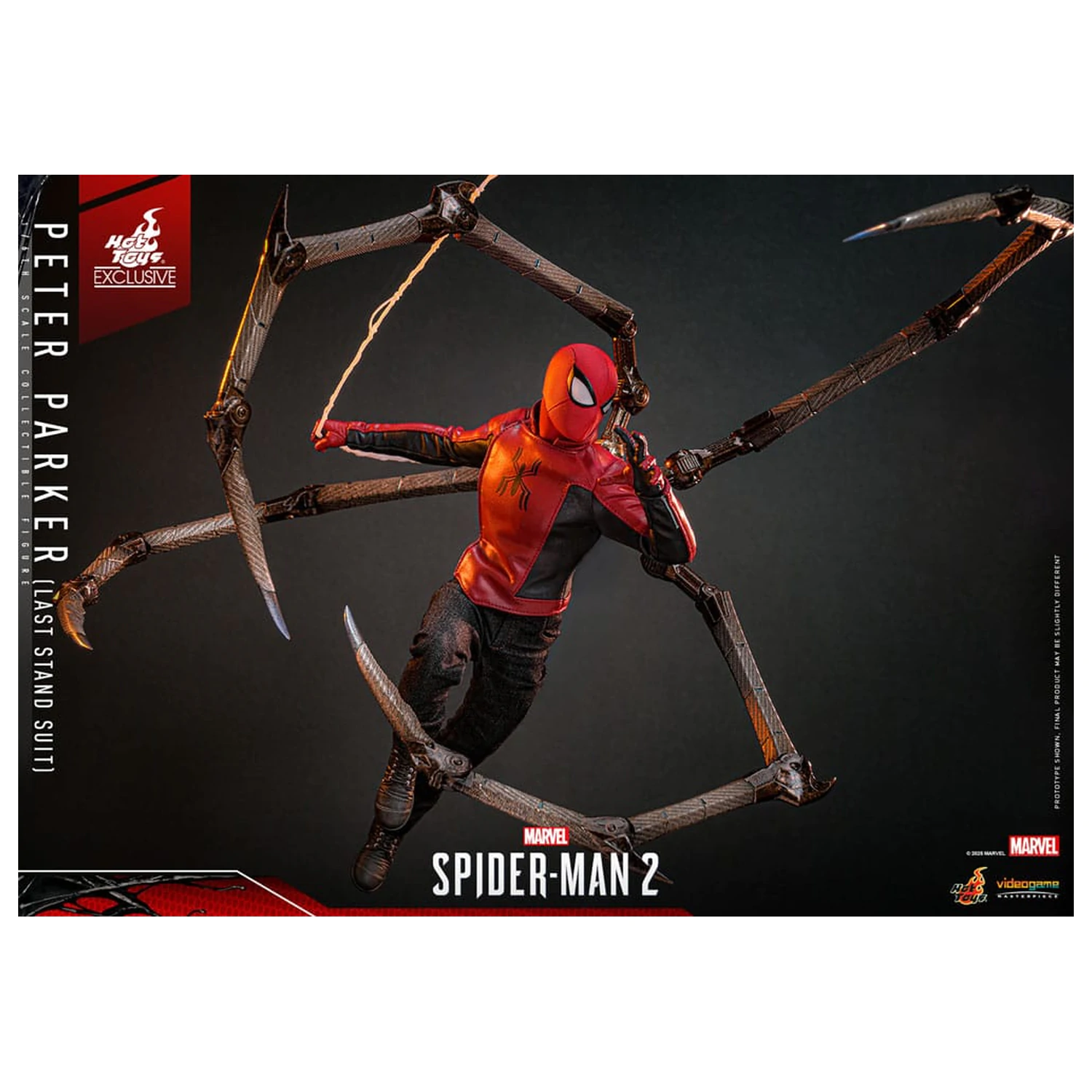 Spider-Man 2 akcijska figura 1/6 Peter Parker (Last Stand Suit) Hot Toys Exclusive 30 cm fotografija izdelka