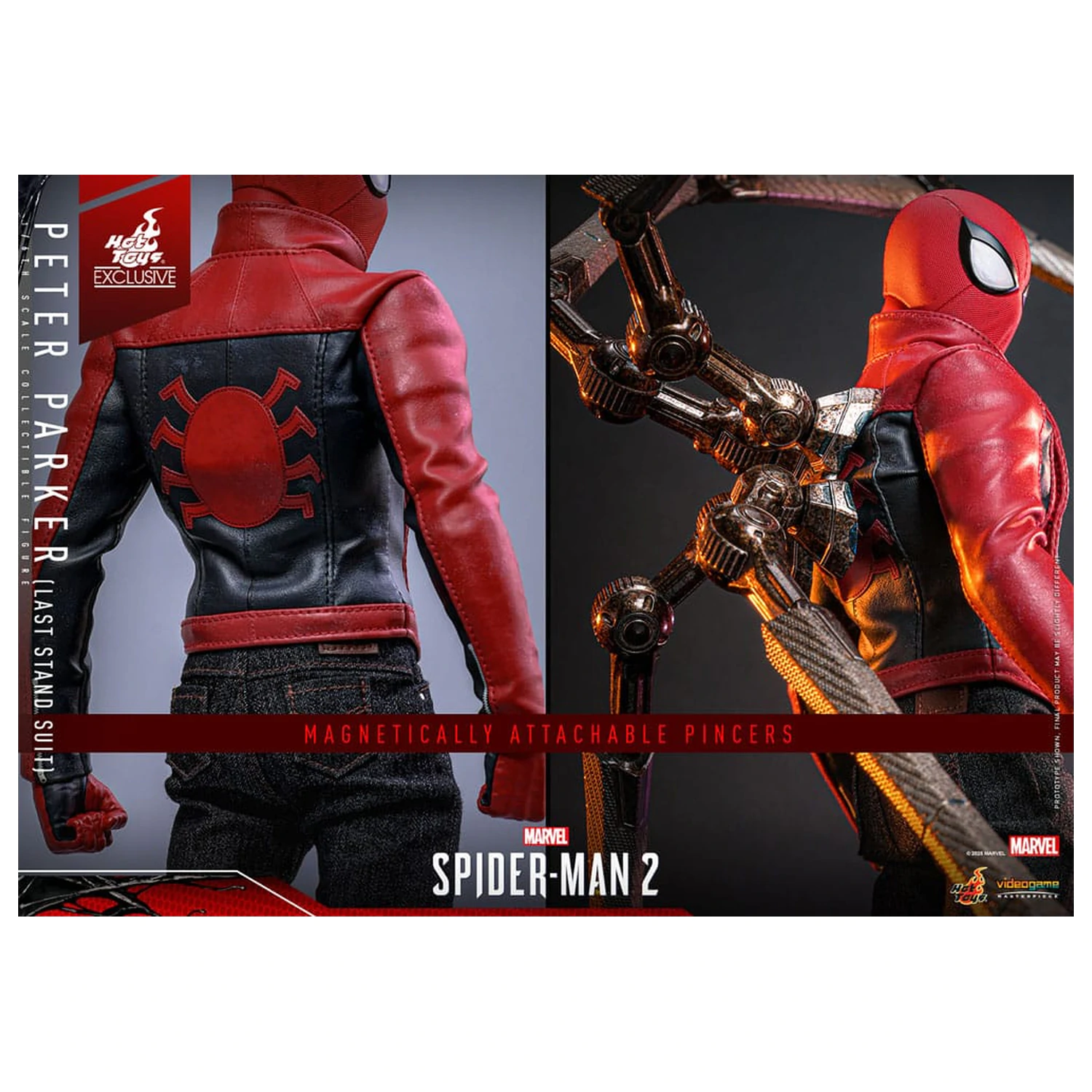 Spider-Man 2 akcijska figura 1/6 Peter Parker (Last Stand Suit) Hot Toys Exclusive 30 cm fotografija izdelka