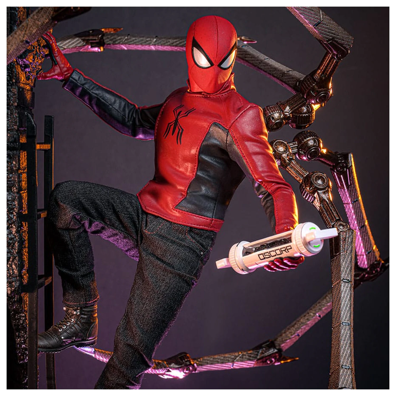 Spider-Man 2 akcijska figura 1/6 Peter Parker (Last Stand Suit) Hot Toys Exclusive 30 cm fotografija izdelka