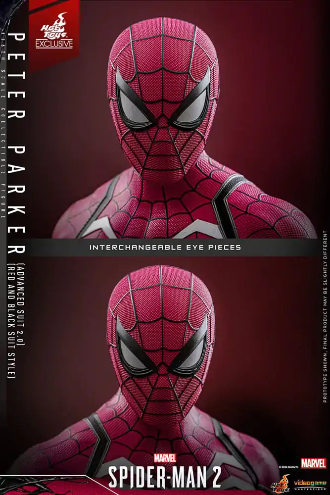 Spider-Man 2 Video Game Masterpiece Akcijska figura 1/6 Peter Parker (Advanced Suit 2.0) (Red and Black Suit Style) 30 cm fotografija izdelka