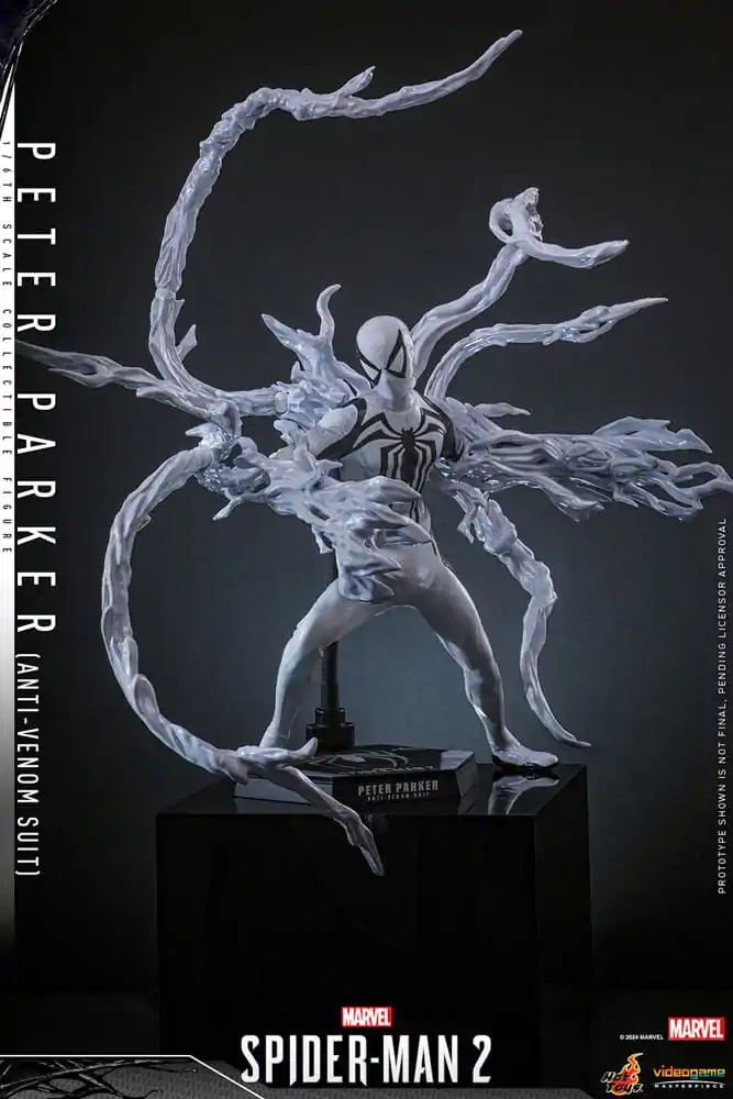 Spider-Man 2 Video Game Masterpiece akcijska figura 1/6 Peter Parker (Anti-Venom Suit) 30 cm fotografija izdelka