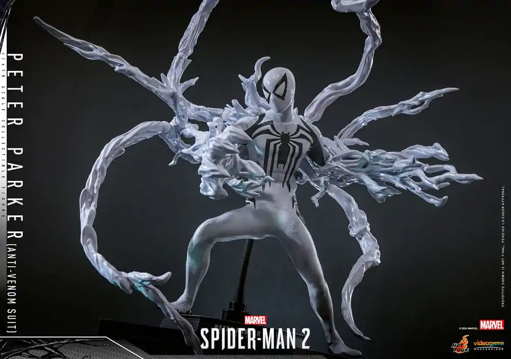 Spider-Man 2 Video Game Masterpiece akcijska figura 1/6 Peter Parker (Anti-Venom Suit) 30 cm fotografija izdelka